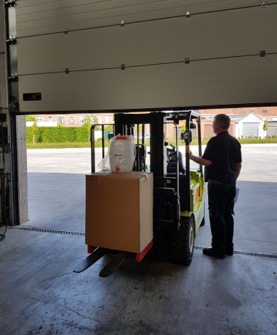 low build forklift kopen lage doorrijhoogte